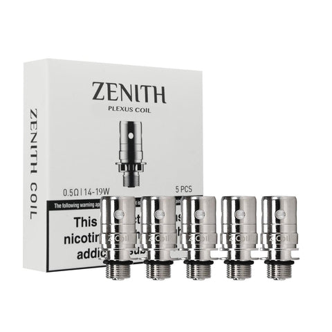 Zenith Plexus Coils 0.5ohm 1419w 5 Pack
