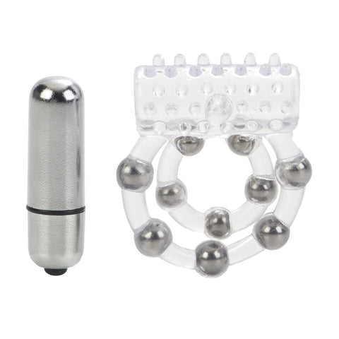 Waterproof Maximus Enhancement Ring 10 Stroker Beads - Elevate Mutual Pleasure