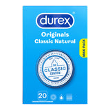 Durex Originals Classic Natural Condoms 20 Pack