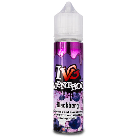 IVG ELiquid Menthol Blackberg 0mg 50ml