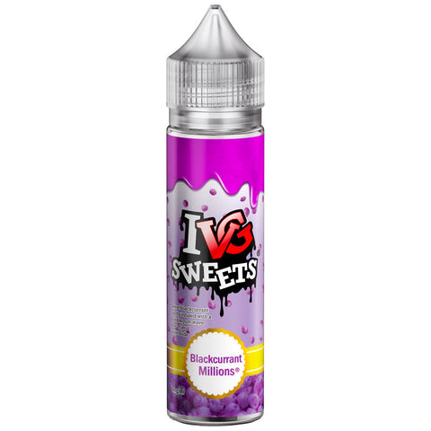 IVG Sweets Blackcurrant Millions 0mg 50ml