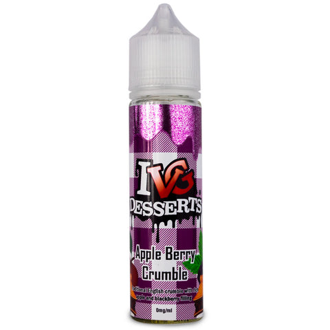 IVG ELiquid Desserts Apple Berry Crumble 0mg 50ml