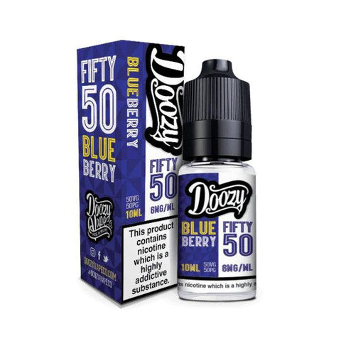 Doozy Vape Fifty 50 Blueberry 6mg