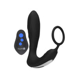 Ouch E Stimulation And Vibration Butt Plug And Cock Ring