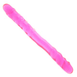 Basix Pink 16 Inch Double Dong