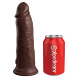 King Cock Elite 8 Inch Dual Density Cock Flesh Brown