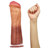 Lovetoy 12 Inch Dual Layered Silicone Horse Cock