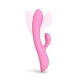 Love To Love Bunny And Clyde Tapping Rabbit Vibrator Pink