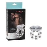 Waterproof Maximus Enhancement Ring 10 Stroker Beads - Elevate Mutual Pleasure