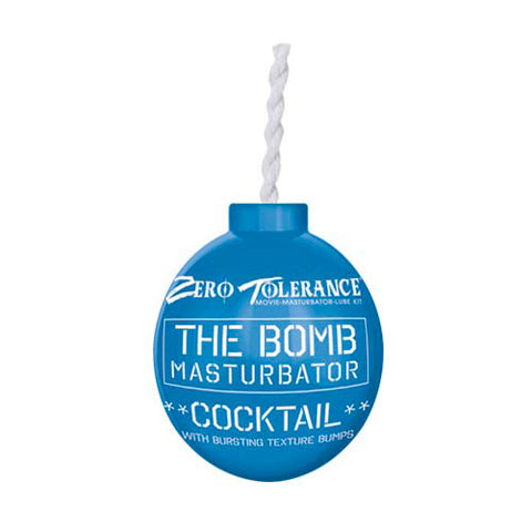 Zero Tolerance The Bomb Masturbator Cocktail Stroker Blue